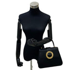 Celine Circle Logo Hardware Calf Leather