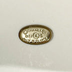 Chanel Resin Rhinestone White Gold Accessories Earrings — view 7