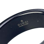 Gucci Interlocking Black Ring — view 6