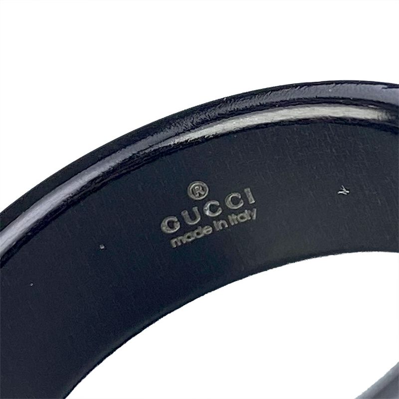 Gucci Interlocking Black Ring — view 6