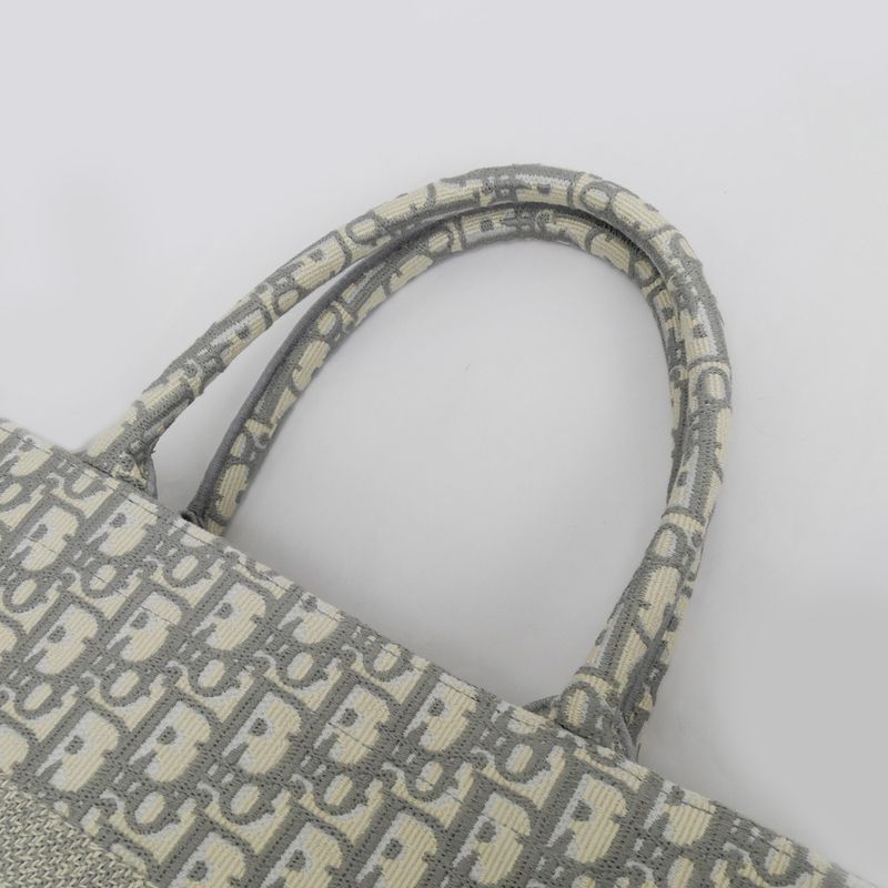 Christian Dior Mille Fleur Book Tote Mini S5475 Zwrf Floral Embroidery — view 7