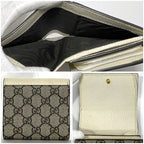 Gucci Bifold Wallet Beige White Marmont — view 2