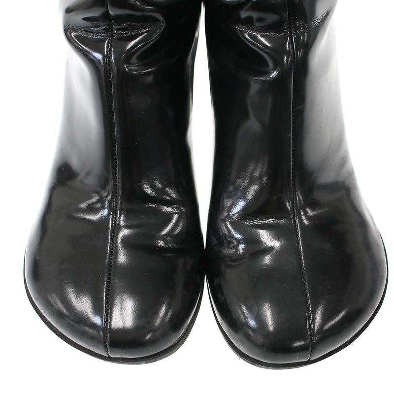 Bottega Veneta Atomic Boots Heel Ankle Black 39 — view 9