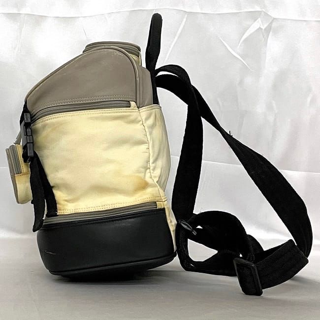 Chanel Backpack Gray White Black Sport with a Reason — view 4