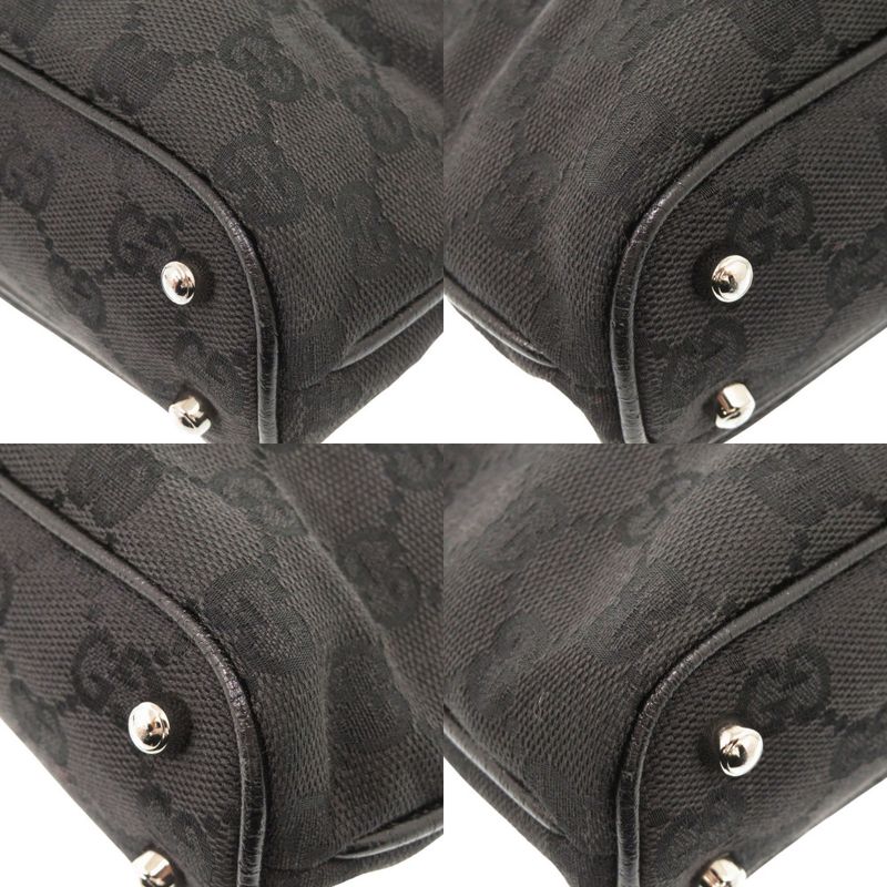 Gucci GG Canvas Black Tote 1141 — view 4