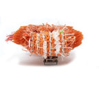 Chanel Barrette Tweed Orange Hair Ornament Clip Accessories — view 8