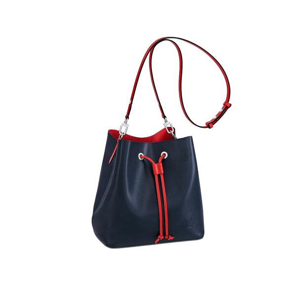 Louis Vuitton Epi Neo Noe 2-way Shoulder Bag Andigo Blue — view 2