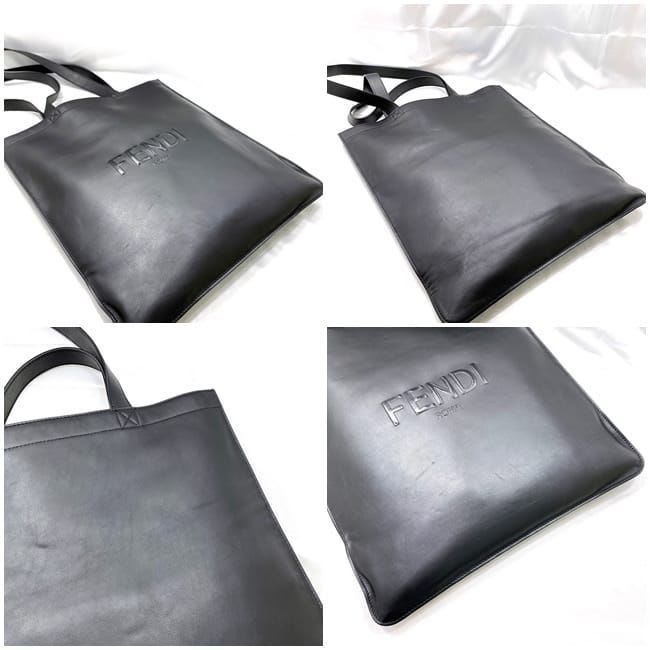 Fendi Tote Bag Black 7 Va538 — view 8