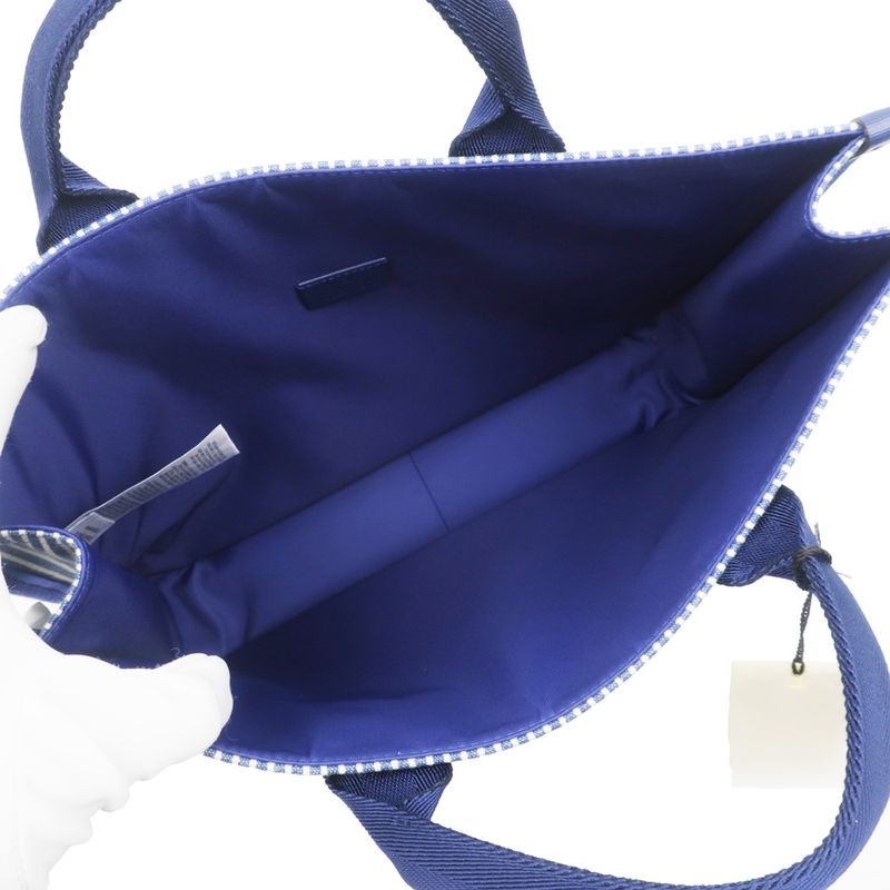 Guccix Oshkosh Collaboration Bag Blue Stripe Children's Line — view 6