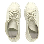 Hermes Climbing Perforated Leather High-cut Sneakers 35 White — view 4