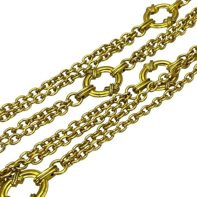 Yves Saint Laurent 2-ring Necklace Accessories Jewelry Small — view 7