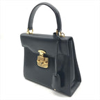 Gucci Ladylock Leather 2-Way Bag Navy Gphardware Bag — view 2
