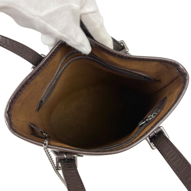 Louis Vuitton Bucket PM Bag Marais Epi Leather Brown — view 9