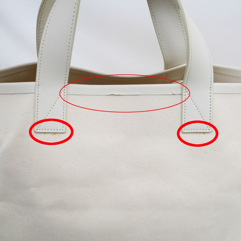 Celine Made Into Bag Small Hand White Red B3 D.27 N12 — view 9