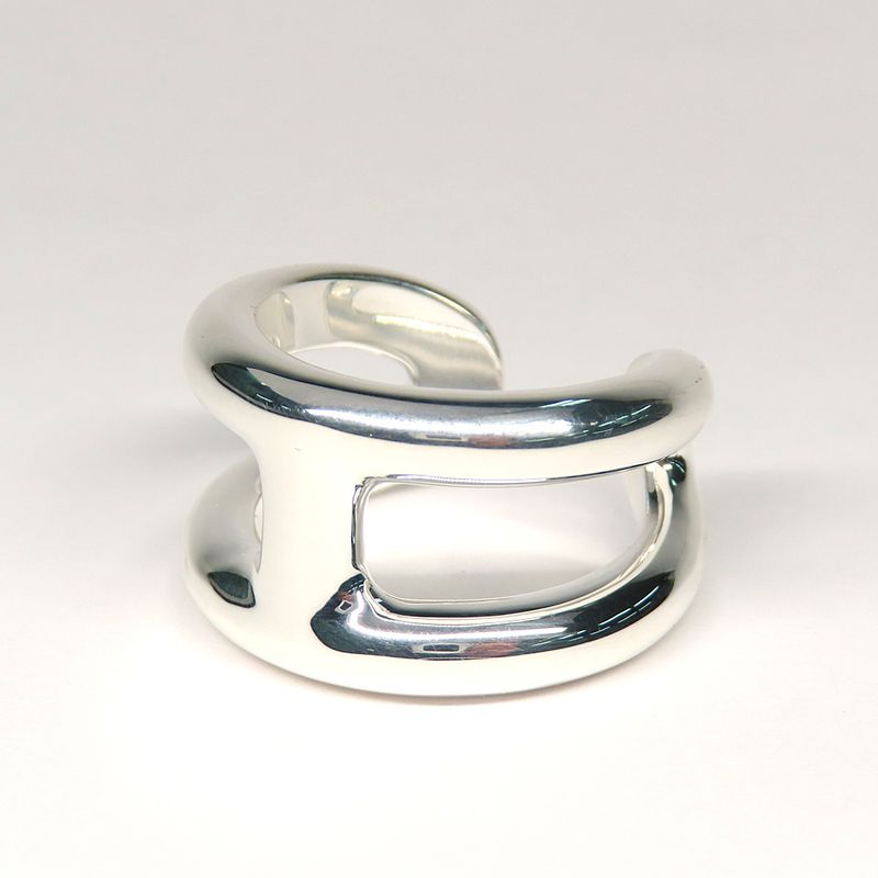 Hermes Ring Osmozu PM 52 no 12 AG 925 Hshape Silver 2025 — view 3