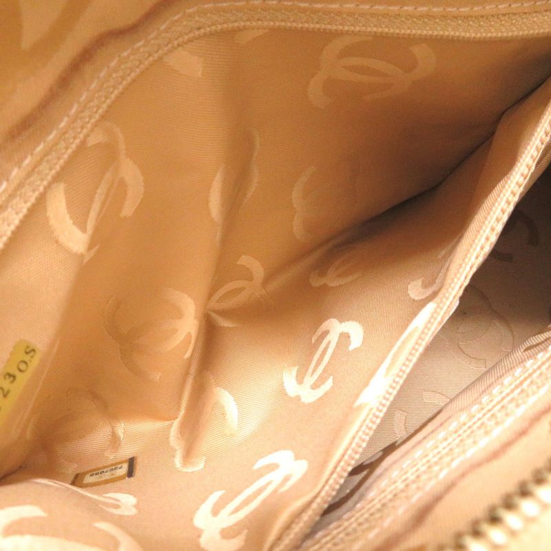 Chanel Caviar Leather Beige 7 Series Tote Bag 0005 — view 8