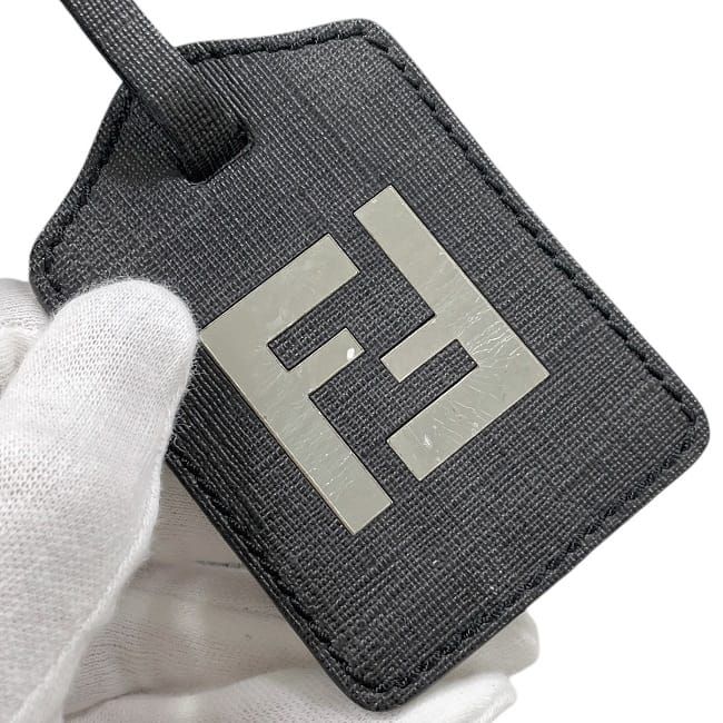 Fendi Tote Bag Black Zucchino 2288 7 Va196 uzd — view 6