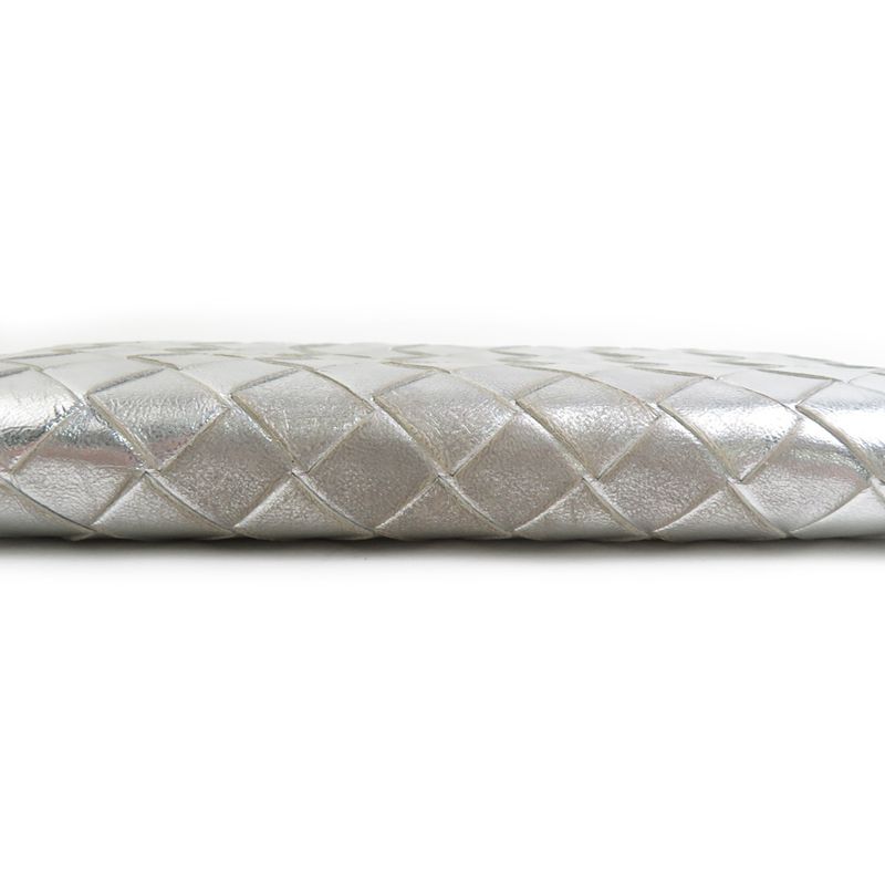 Bottega Veneta Round Zipper Long Wallet Intrecciato — view 5