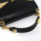 Fendi Monster Canai 2-Way Shoulder 8 Bt283 Black Leather — view 7