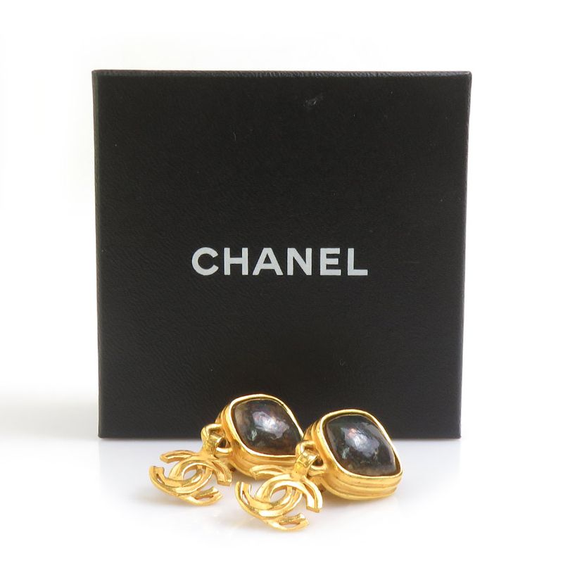 Chanel Earrings Coco Mark — view 9