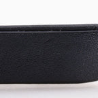 Chanel Headband Coco Mark Chain Lambskin Black Silver — view 8