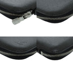 Louis Vuitton Organizer Athol Taiga Leather Black Long Wallet — view 3