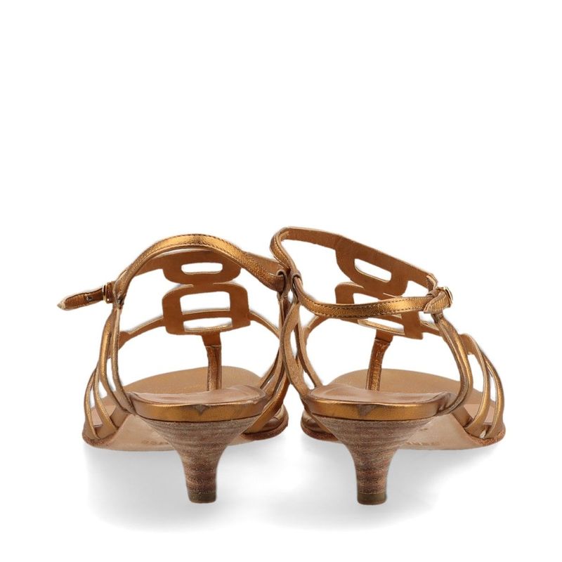 Hermes Leather Belt Sandals 36 — view 6