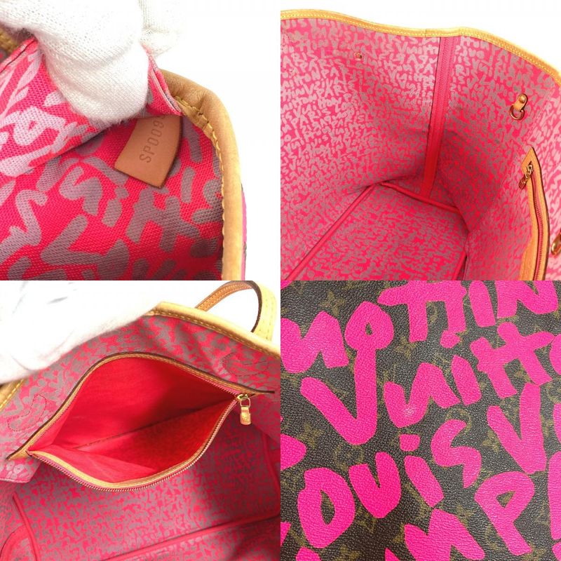 Louis Vuitton Shoulder Bag Neverfull GM Monogram Graffiti — view 9