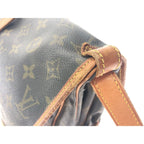 Louis Vuitton Shoulder Bag Monogram Saumur 30 Brown — view 9