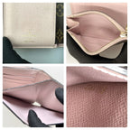 Louis Vuitton Monogram Portefeuille Arianne Tri-Fold Short Wallet Brown — view 7