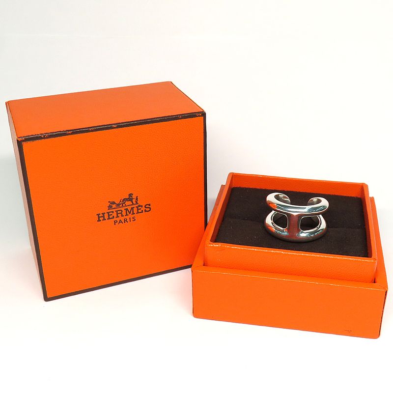 Hermes Ring Osmozu PM 52 no 12 AG 925 Hshape Silver 2025 — view 9