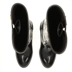 Louis Vuitton Monogram Drops Line Rubber Long Boots 36 Black — view 7