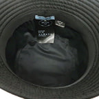 Prada Bucket Hat 1 Hc137 2 DMI Re-Nylon M Size Triangle Plate — view 7