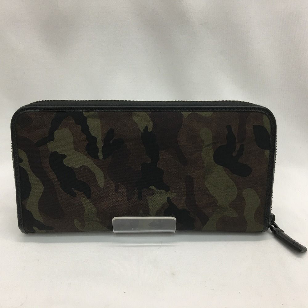 Prada Long Wallet Round Zipper Camouflage — view 2