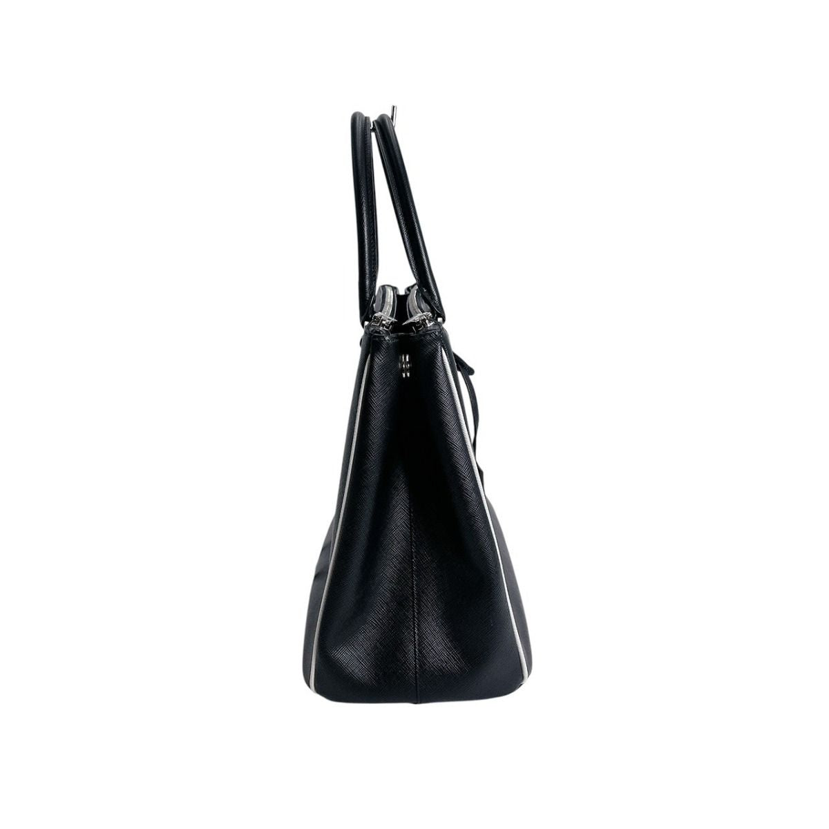 Prada 1 Ba274 2-Way Bag Saffiano Tote Black — view 4