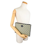 Gucci Clutch Bag Interlocking G Beige Ebony — view 6