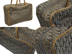 Dior Trotter Mini Andbag Canvas Leather Beige — view 4