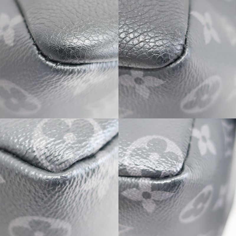 Louis Vuitton Saumur Backpack Rucksack Black Monogram Eclipse — view 5
