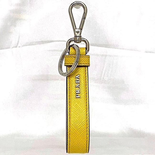 Prada Key Holder Yellow 2 Pp68 T Never — view 4