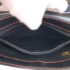Yves Saint Laurent Vintage Y Cutout Black Orange — view 7