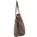 Louis Vuitton Damier Handbag Neverfull PM Brown — view 3