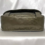 Gucci Shoulder Bag Khaki Green Imprime — view 4
