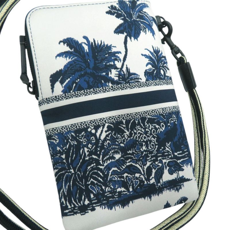 Christian Dior Multifunction Pouch Travel S5494 Sntj Nylon Technical Fabric Blue — view 7