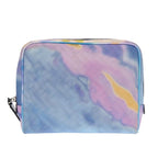 Fendi Zucca Pattern Marble FF Logo Pouch 7 N0116 Fabric Light Blue Second Bag — view 2