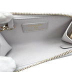 Chanel Card Case Coin Purse Ap0221 Quilted Caviar Leather Coco Mark — view 5