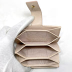 Christian Dior Card Case Beige Lady Cannage — view 7