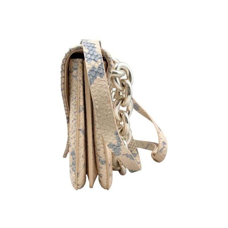 Bottega Veneta Shoulder Bag Mount Small Envelope V10 R0 Chain Python — view 3