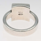 Gucci Ring Square Plate 8 7.5 925 Silver 6.1 g Accessories — view 4