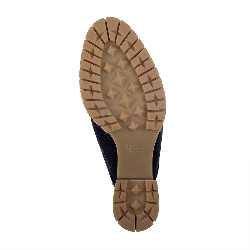 Hermes Shearling Mules Flore — view 8