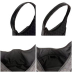 Gucci One Shoulder Bag GG Canvas Black Hobo Soho — view 7